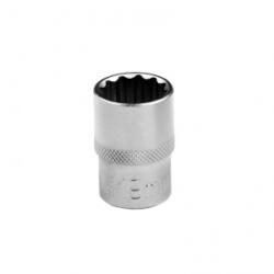 STELS 19mm 1/2 dugókulcs fej biHexagonal CrV (13665) (13665)