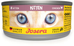 Josera 12x85g Josera Kitten Csirke nedves macskaeledel