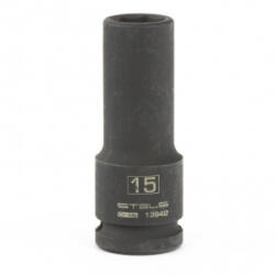 STELS 15x78mm 1/2' HEX hosszított gépi dugókulcs professional (13942) (13942)