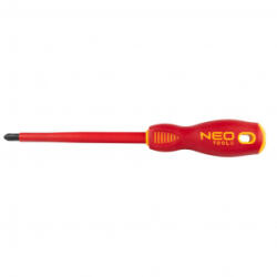 NEO TOOLS szigetelt csavarhúzó PH3 x 150 mm (04-075)