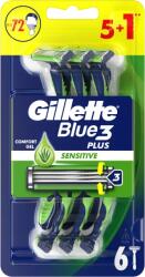 Gillette Blue3 Plus Sensitive, Eldobható Borotva Férfiaknak, Darabos - shoperia - 2 699 Ft