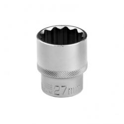 STELS 27mm 1/2 dugókulcs fej biHexagonal CrV (13671) - aqua