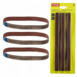 RYOBI 13x457mm 3db szalagcsiszoló papír nútcsiszolóhoz alumínium-oxid RAKPFB03 (5132004521) (5132004521)