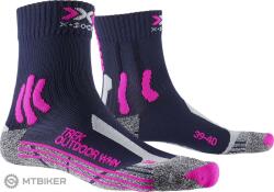 X-BIONIC X-SOCKS TREK OUTDOOR női zokni, sötétkék/lila (EU 41-42)