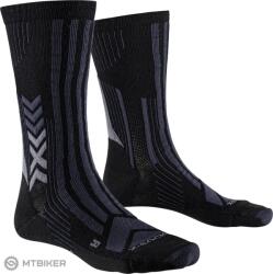 X-BIONIC X-SOCKS TREKKING PERFOM MERINO CREW zokni, fekete (EU 35-38)