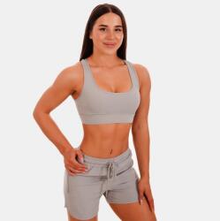 GymBeam Clothing GymBeam Mesh Panel szürke sportmelltartó - szürke (XS) - GymBeam Clothing
