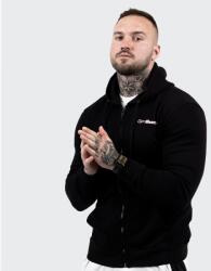 GymBeam Clothing GymBeam Zipper Hoodie Black pulóver - fekete - GymBeam Clothing