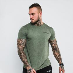 GymBeam Clothing GymBeam Basic Heather Military póló - heather green (L) - GymBeam Clothing