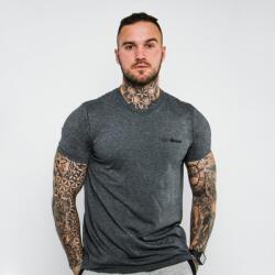 GymBeam Clothing GymBeam Basic Dark Grey póló - szürke - fekete (L) - GymBeam Clothing