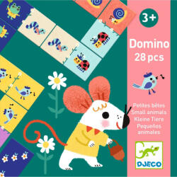 DJECO Bébi állatok - Dominó - Domino Small animals - DJ08255