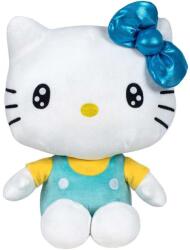 Play by Play Jucarie din plus Hello Kitty cu salopeta vernil, Editie aniversara, 22 cm (PL23869V) - ookee