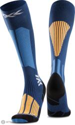 X-BIONIC X-SOCKS Ski Touring Perform OTC térdzokni, marine/orange (EU 35-38)