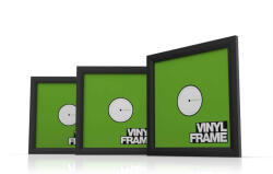 Glorious Vinyl Frame Set 12″ Black Bakelit lemez keret, 3db/csomag (Fekete)