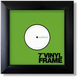 Glorious Vinyl Frame Set 7″ Black Bakelit lemez keret, 3db/csomag (Fekete)
