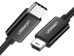 UGREEN Cablu USB-C la mini USB UGREEN US242, 1m (negru)