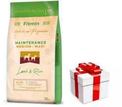 Fitmin FITMIN Medium Maxi Maintenance Bárány&Rizs 12kg + MEGLEPETÉS A KUTYÁDNAK