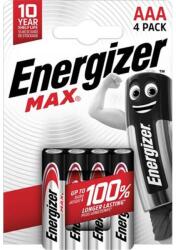 Energizer Elem, AAA mikro, 4 db, ENERGIZER "Max (E300124203/E300124200) - mystock