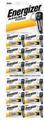 Energizer Elem, AAA mikro, 12 db, egyesével téphető, ENERGIZER "Alkaline Power Kartella (7638900432374) - mystock