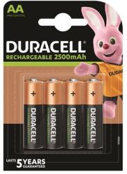 Duracell Tölthető elem, AA ceruza, 4x2500 mAh, DURACELL (10PP050049) - iconink