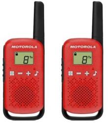Motorola Talkabout T42 piros walkie talkie (2db) (B4P00811RDKMAW) - iconink