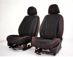 Suzuki Splash Méretezett Üléshuzat -Fortuna Bőr/Szövet -Piros/Fekete- 2 Első Ülésre (ck-10-S-SPLASH)