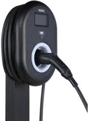 Vestel EVC04 otthoni fali töltő type 2 kábellel SMART | Mobilalkalmazás | LCD kijelző | 22kW | WiFi | 3 fázis | RFID | DC védelem | EVC04-AC22-T2-SMART