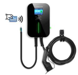 Besen WALLBOX elektromos autó fali töltő 11kW (3x16A) (töltőkábellel, RFID) BS20-BC-11kW-T2-RFID - carbonsolar