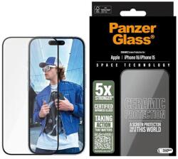 Panzer kerámia képernyővédő fólia iPhone 16 6, 1" Ultra-Wide Fit 2853 (145057)