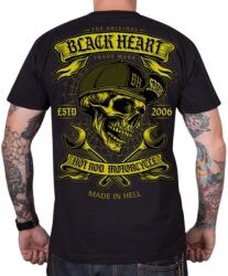 Black Heart Póló BLACK HEART Satan M fekete