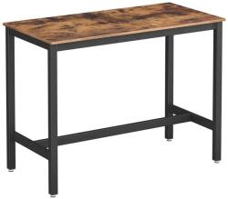 VASAGLE Bárasztal, stabil magas asztal 120 x 60 x 90 cm (LBT91X) - pepita