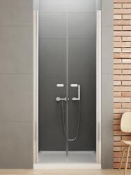 NEW TRENDY New Soleo zuhanyajtók 70 cm dönthető króm fényes/átlátszó üveg D-0123A (D0123A)