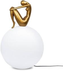Moose Lighting Uomo állólámpa 1x40 W fehér-aranysárga MSE1501100430