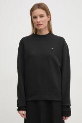 Calvin Klein pamut melegítőfelső fekete, női, sima, K20K208092 - fekete M