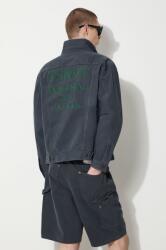thisisneverthat farmerdzseki Trucker férfi, sötétkék, átmeneti, oversize, TN241WOWLS06 - sötétkék L
