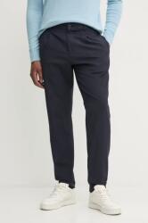 Tommy Hilfiger gyapjú nadrág sötétkék, egyenes, MW0MW36732 - sötétkék 50
