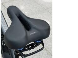 Spyral ESLNF Foam unisex komfort nyereg, 220 x 260 mm, 750g, fekete