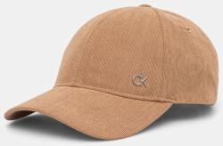 Calvin Klein kordbársony baseball sapka bézs, sima, K60K612894 - bézs Univerzális méret