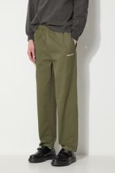 thisisneverthat nadrág Easy Pant férfi, zöld, chino, TN240WPACP01 - zöld L