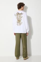 Maharishi pamut hosszúujjú Dragon Bamboo fehér, nyomott mintás, 5080. WHITE - fehér XL