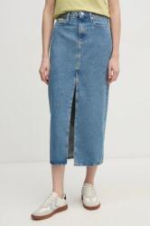 Calvin Klein Jeans farmer szoknya maxi, egyenes, J20J224532 - kék 27
