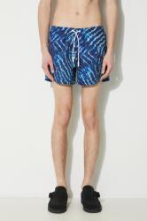 Marcelo Burlon fürdőnadrág Aop Sound Waves Swim Short CMFA003S24FAB0024501 - kék L