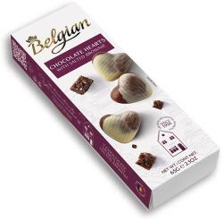 The Belgian Csokoládé BELGIAN Hearts Salted Brownie szívdesszert 65 g