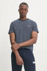 Tommy Jeans pamut póló sötétkék, férfi, mintás, DM0DM20377 - sötétkék XXL - answear - 11 990 Ft
