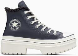 Converse bőr sneaker Chuck Taylor All Star Lugged Heel szürke, női, A10152C - szürke Női 40
