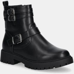 Answear Lab bokacsizma fekete, női, enyhén téliesített, platformos - fekete Női 36 - answear - 10 990 Ft