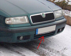 Heko Skoda Felicia (alsó) Heko téli hűtőrács takaró (CZ02057_4648_aho)