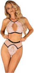 Obsessive Lilines - melltartó szett (pink) (22142703131) - szexshop