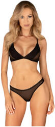 Obsessive Latinesa - melltartó szett (fekete) (22153061141) - szexshop