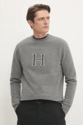 Hackett felső szürke, férfi, melange, HM581311 - szürke M