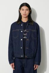 Drôle de Monsieur farmerdzseki La Veste Jean Brut férfi, sötétkék, átmeneti, oversize, C-JT137-CO084-NY - sötétkék XL